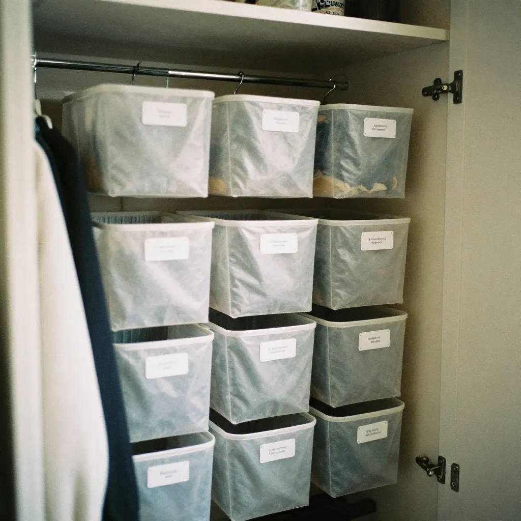 Hängare organiserade efter kategori